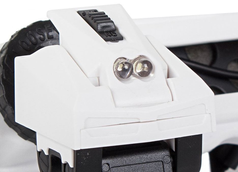 OKULARY LUPA CZOŁÓWKA Z LATARKĄ FUNKCJONALNA